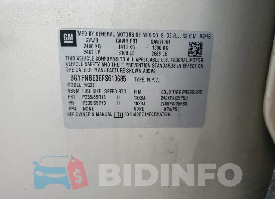 3GYFNBE38FS610685 Photo# 12