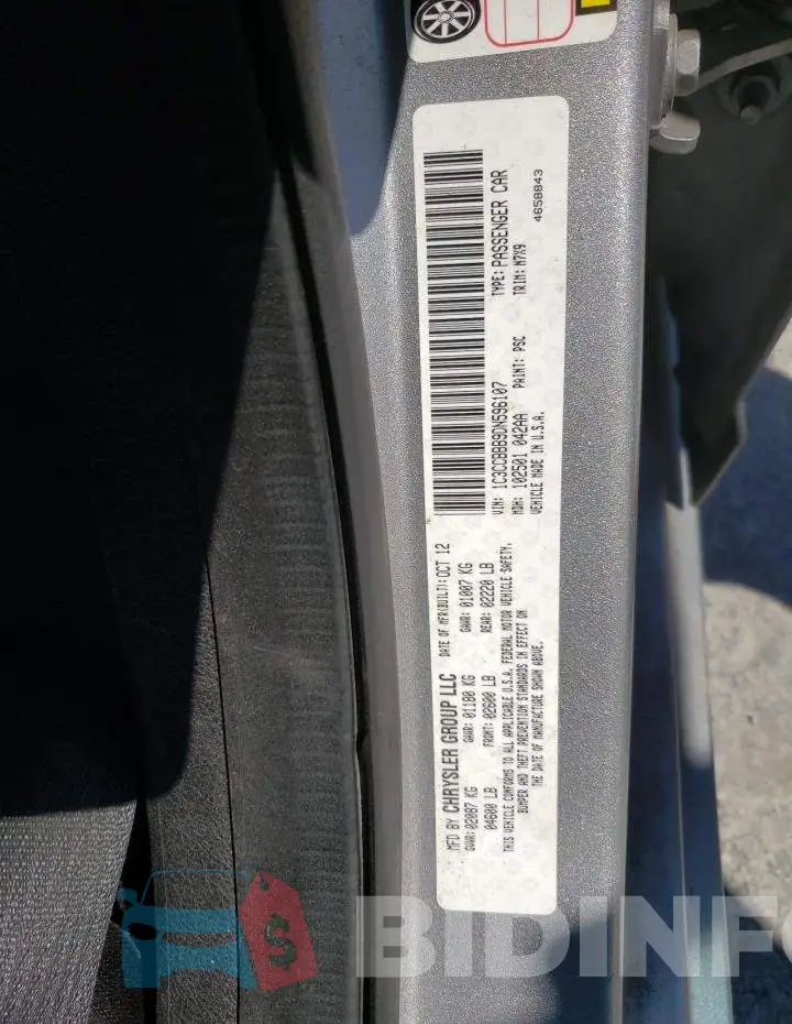 1C3CCBBB9DN596107 Photo# 10