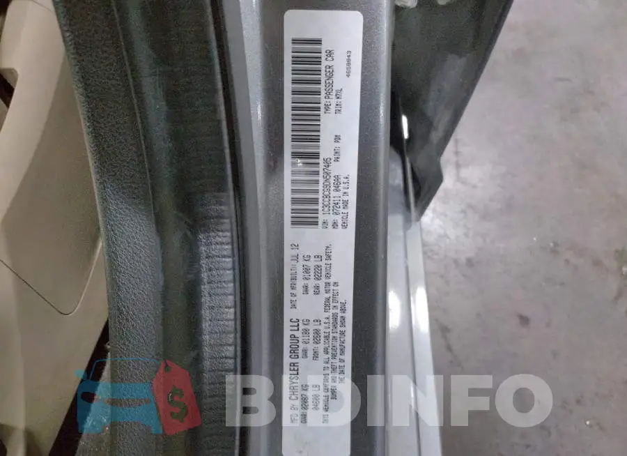 1C3CCBCG9DN507405 Photo# 10