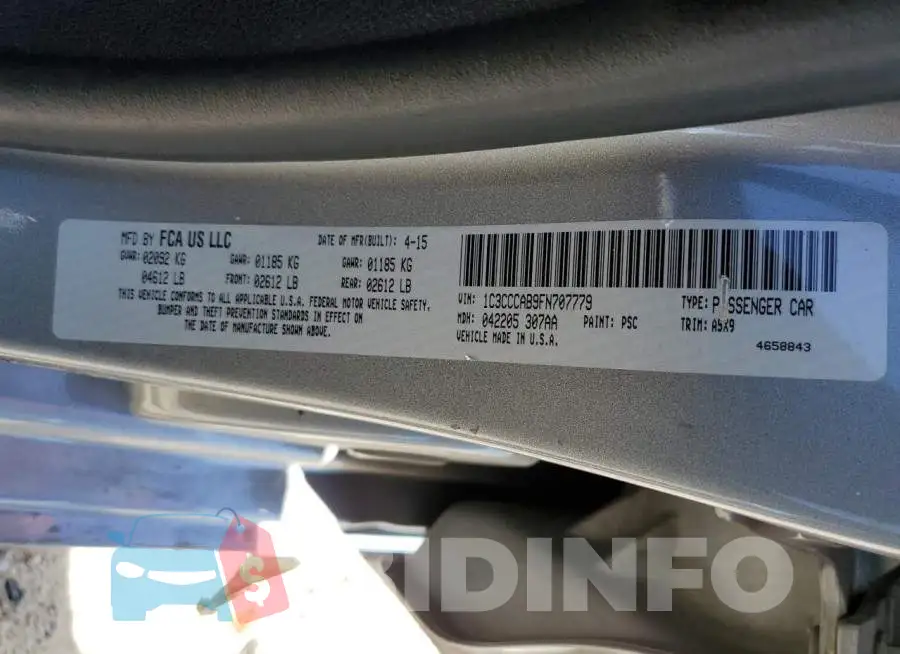 1C3CCCAB9FN707779 Photo# 10