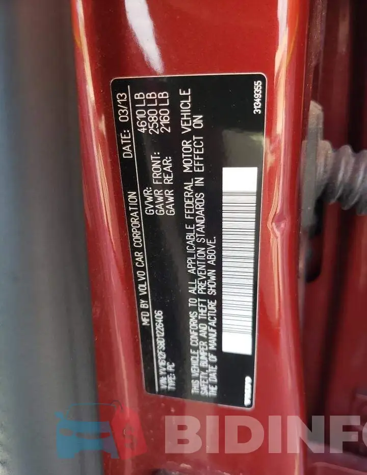 YV1612FS8D1226406 Photo# 10