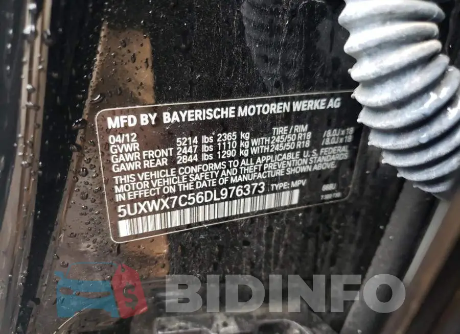 5UXWX7C56DL976373 Photo# 10