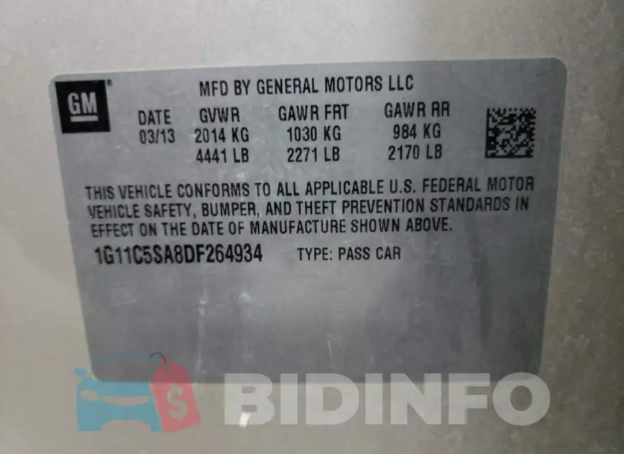 1G11C5SA8DF264934 Photo# 12