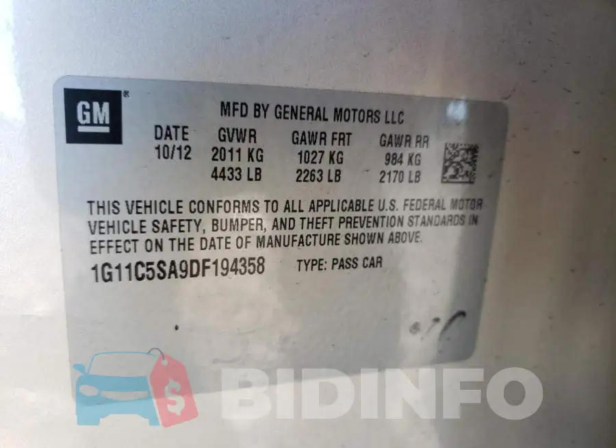 1G11C5SA9DF194358 Photo# 12
