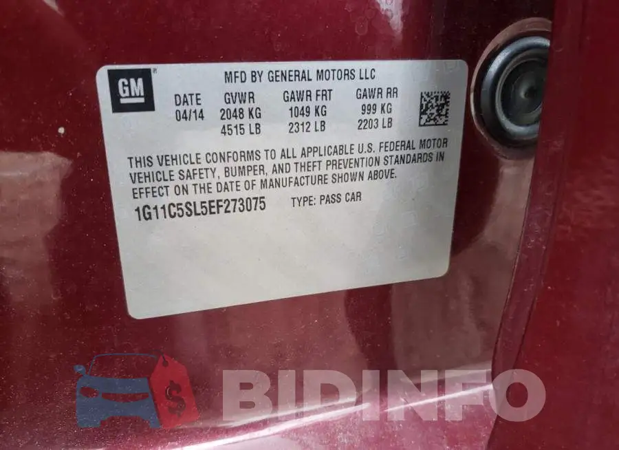 1G11C5SL5EF273075 Photo# 10