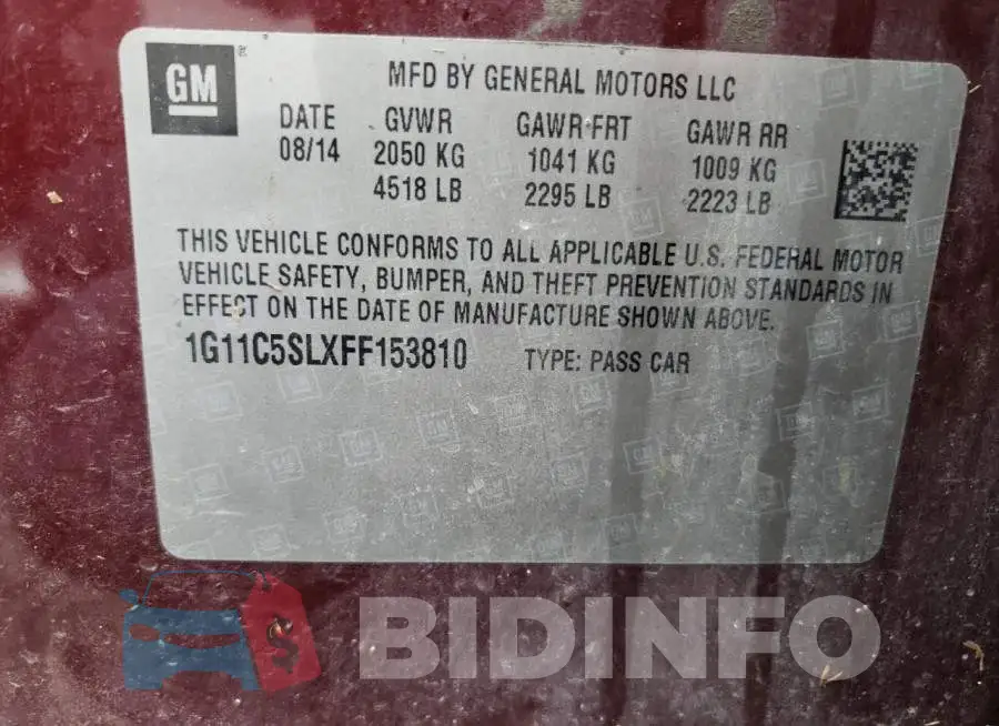1G11C5SLXFF153810 Photo# 10
