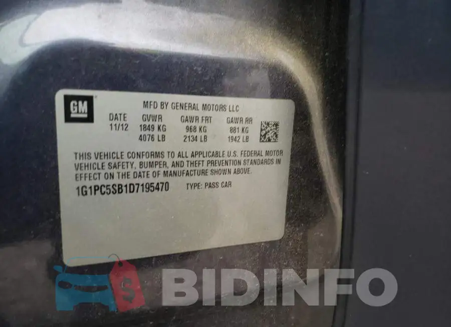 1G1PC5SB1D7195470 Photo# 10