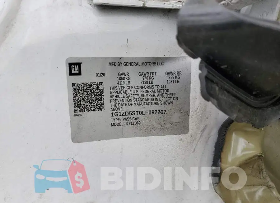 1G1ZD5ST0LF092267 Photo# 10