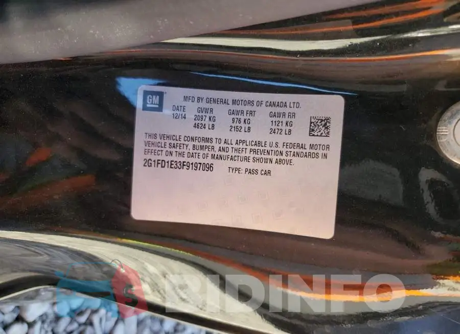 2G1FD1E33F9197096 Photo# 10