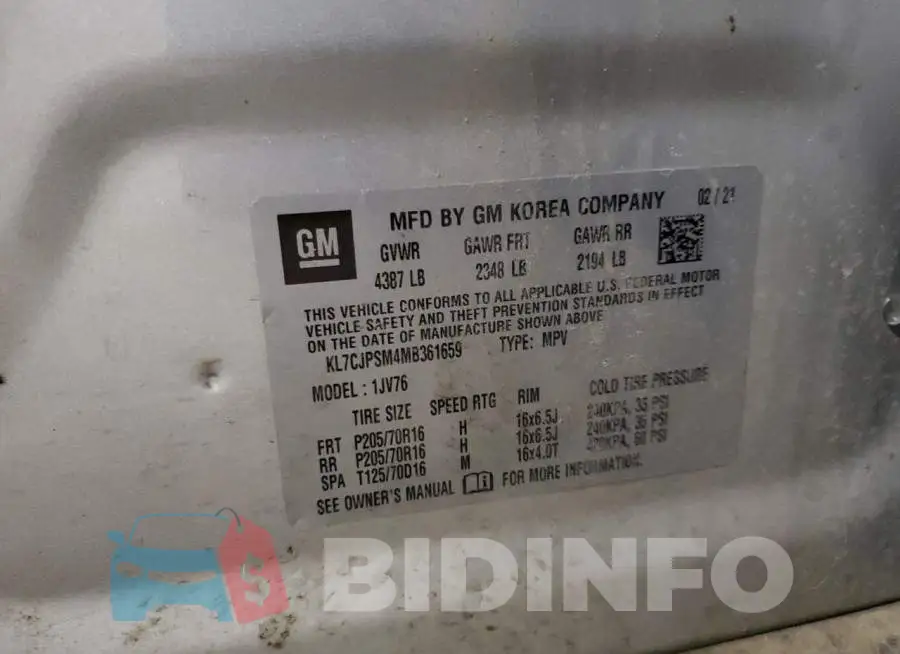 KL7CJPSM4MB361659 Photo# 10