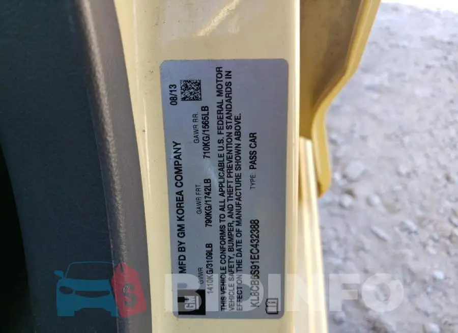 KL8CB6S91EC432388 Photo# 10