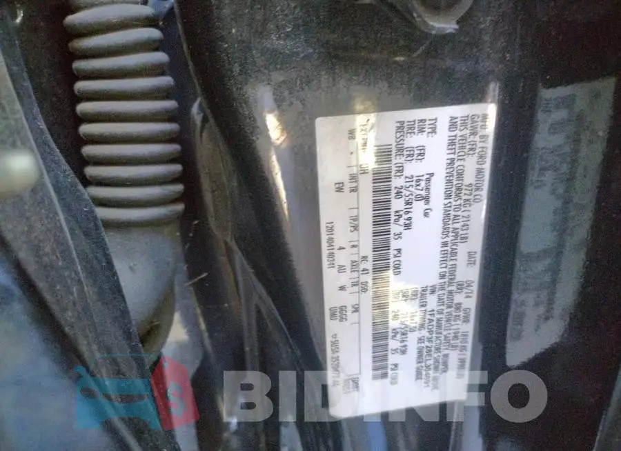 1FADP3F28EL304891 Photo# 10
