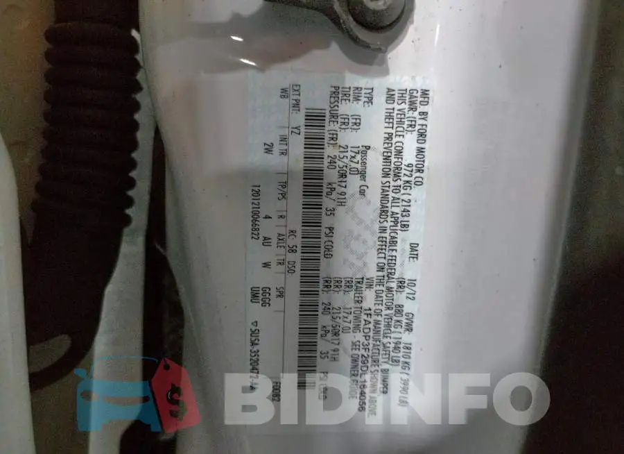 1FADP3F29DL164056 Photo# 10