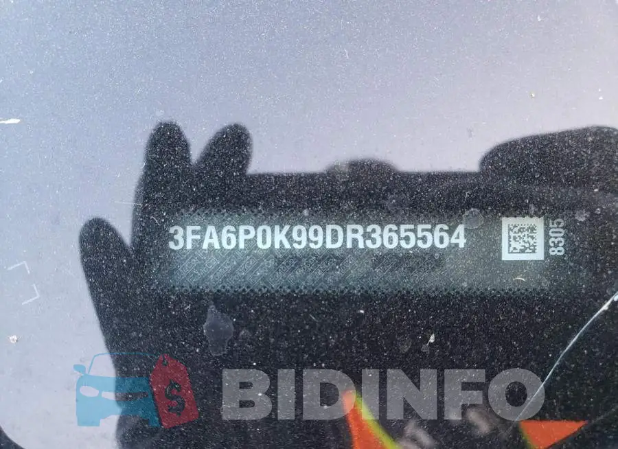 3FA6P0K99DR365564 Photo# 10