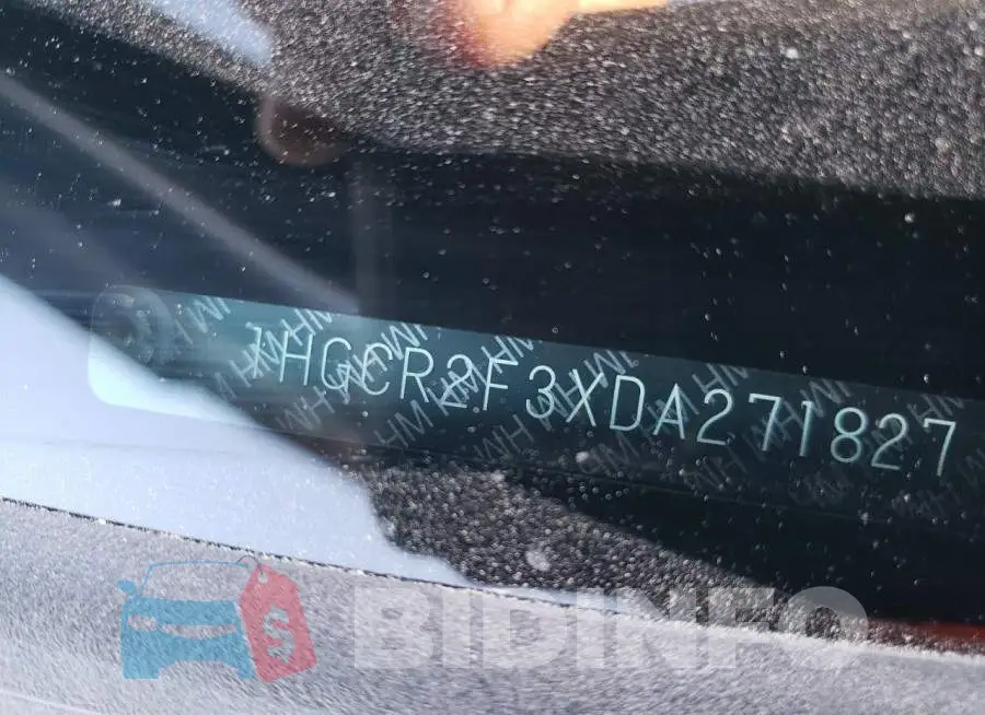 1HGCR2F3XDA271827 Photo# 12