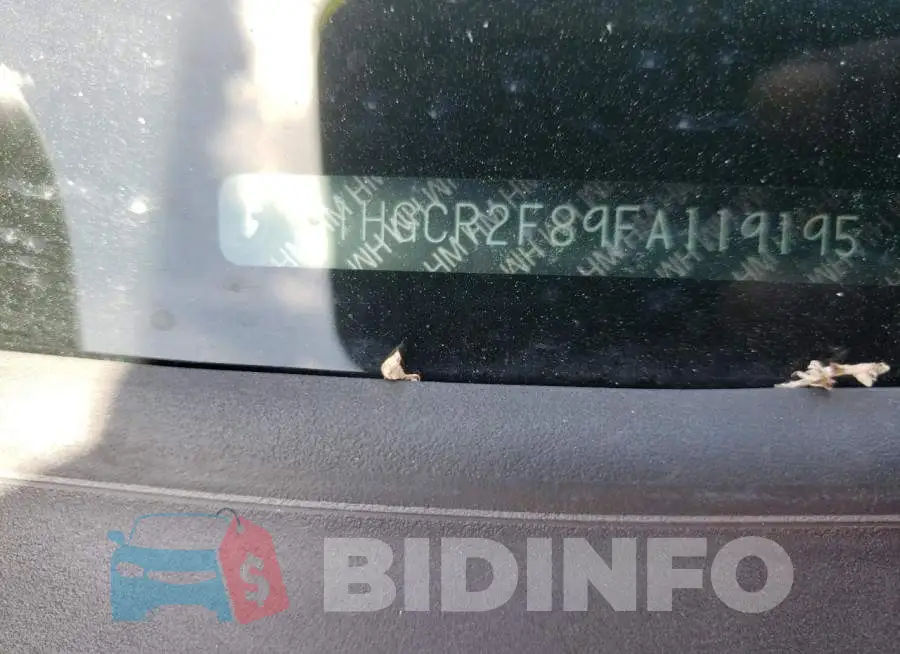 1HGCR2F89FA119195 Photo# 10