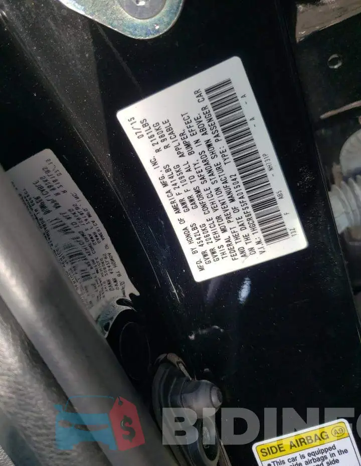 1HGCR6F55FA015042 Photo# 10