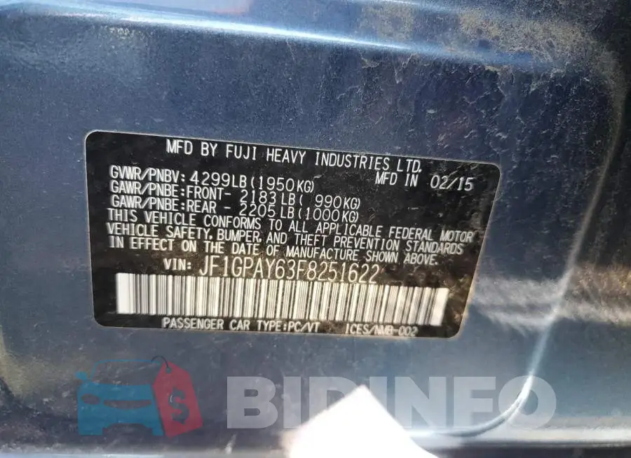 JF1GPAY63F8251622 Photo# 10