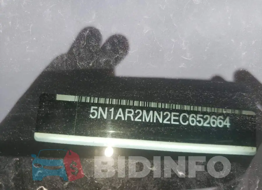 5N1AR2MN2EC652664 Photo# 13