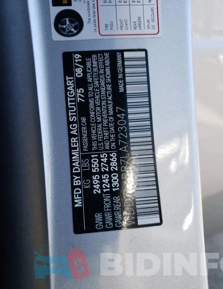 WDDZF6BB7LA723047 Photo# 10
