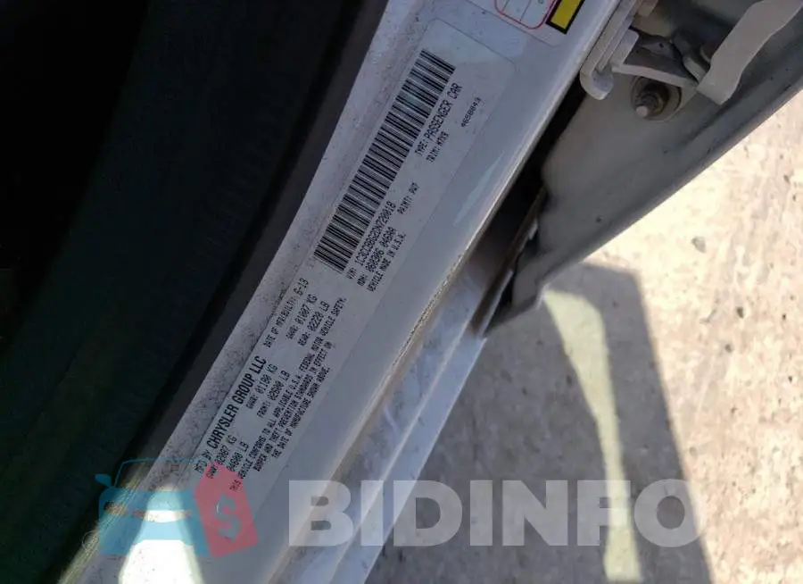1C3CCBBG2DN720018 Photo# 10