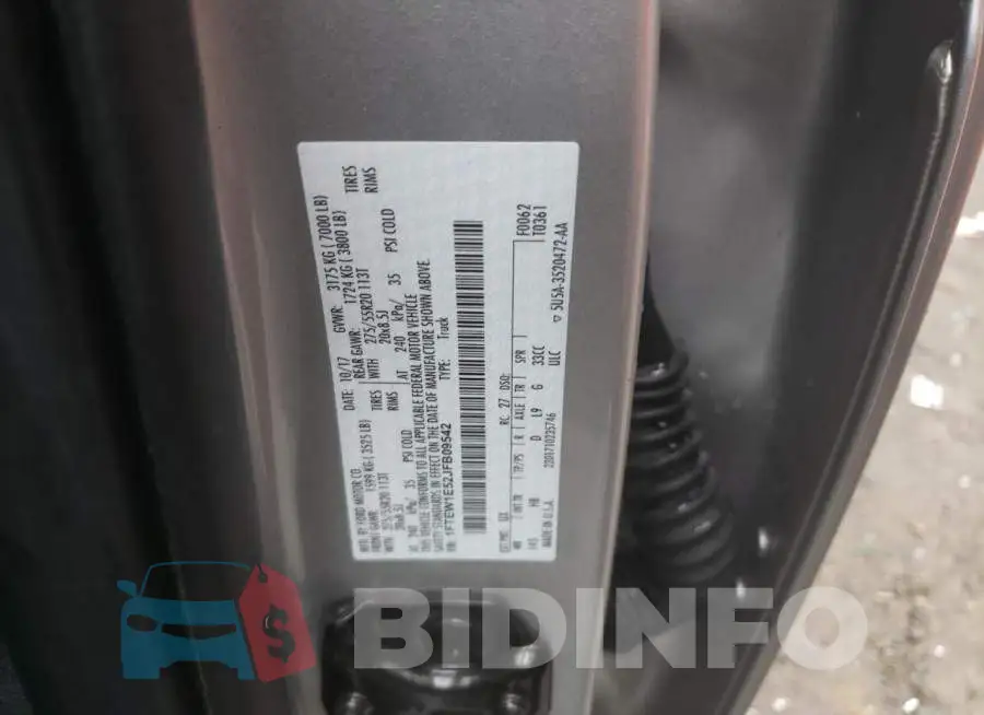 1FTEW1E52JFB09542 Photo# 10