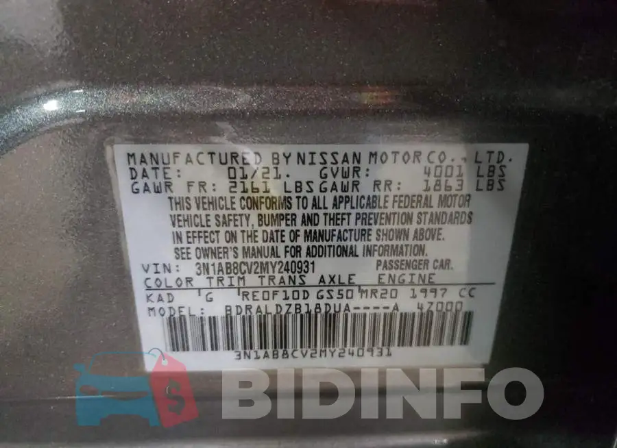3N1AB8CV2MY240931 Photo# 10