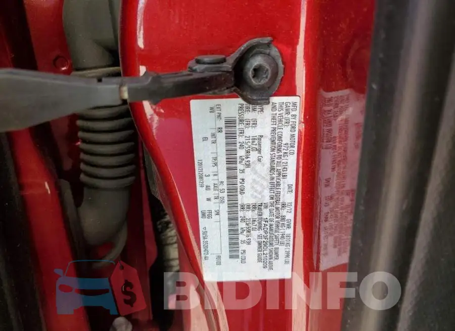 1FADP3F29DL210209 Photo# 10