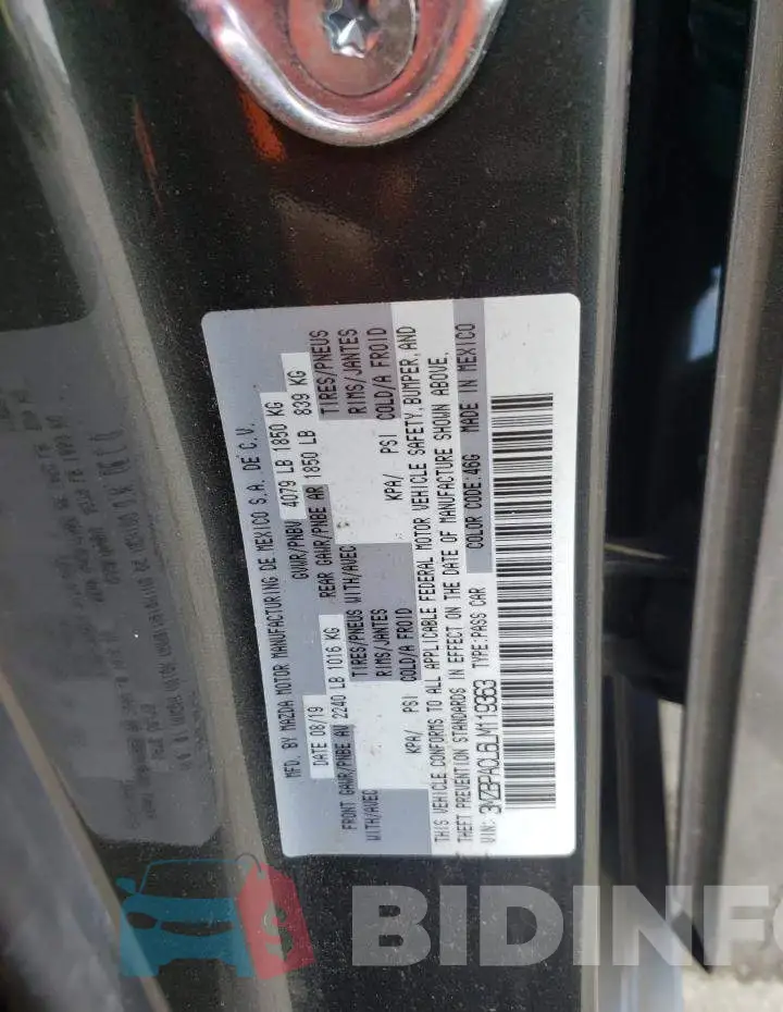 3MZBPACL6LM119363 Photo# 10
