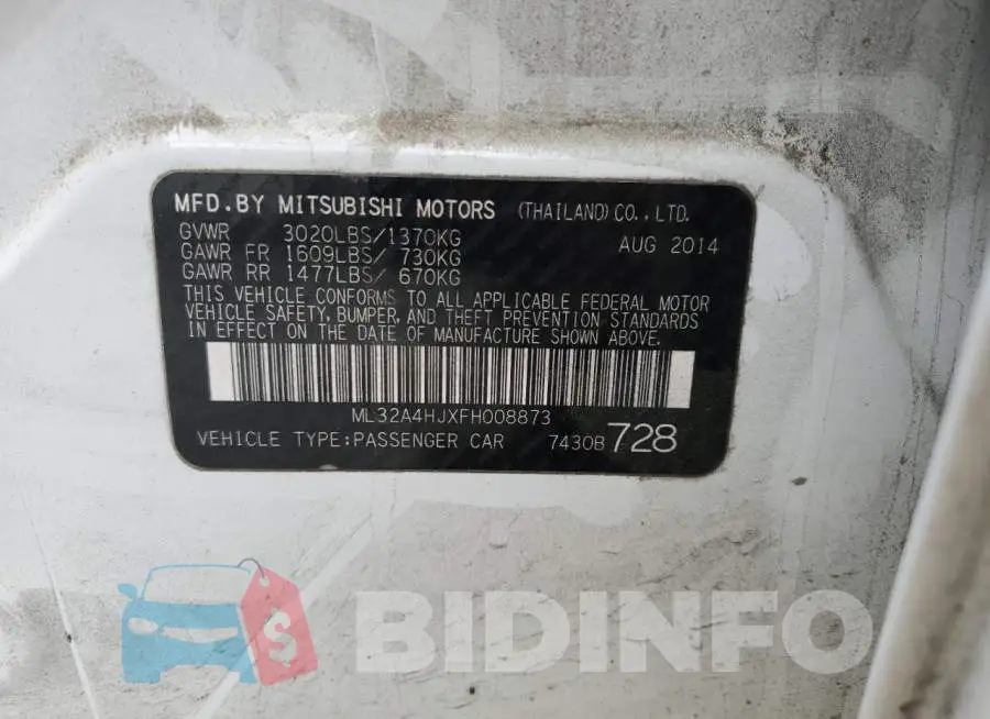 ML32A4HJXFH008873 Photo# 13