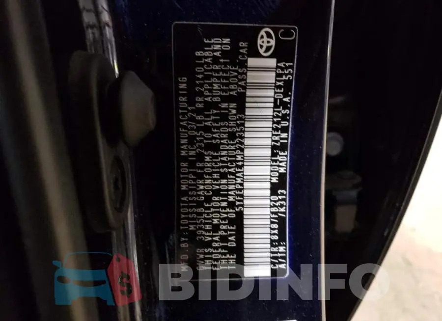 5YFEPMAE4MP223513 Photo# 12