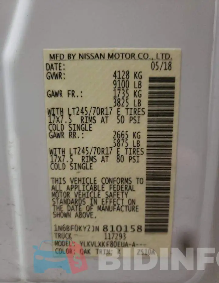 1N6BF0KY2JN810158 Photo# 13