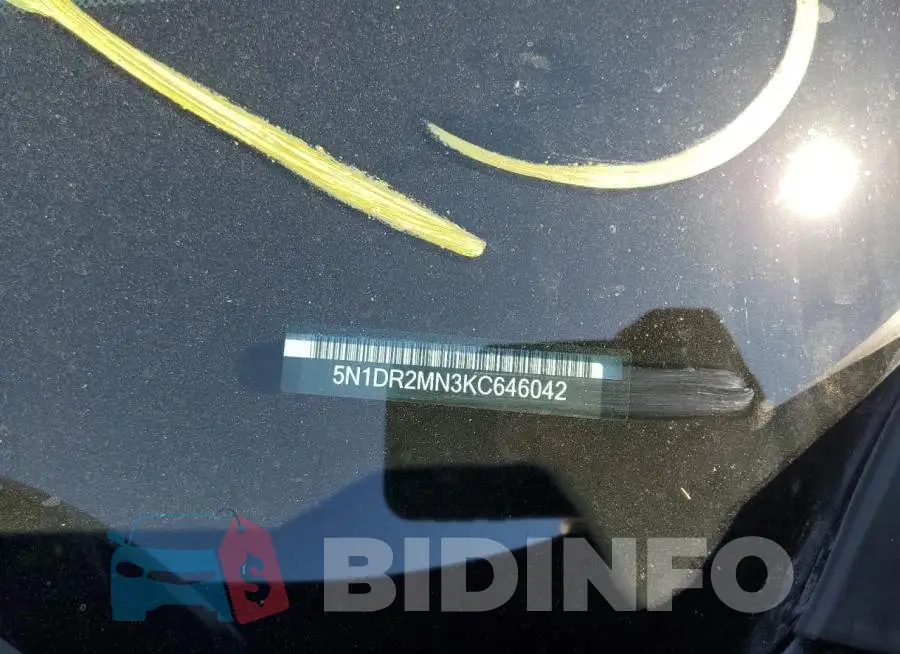 5N1DR2MN3KC646042 Photo# 10