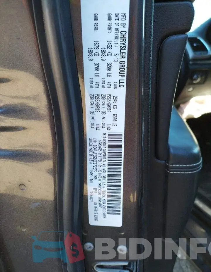 1C4RJFBG8EC172977 Photo# 10