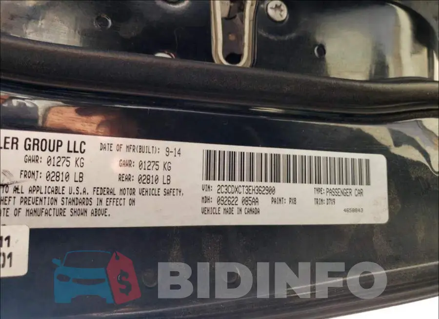 2C3CDXCT3EH362900 Photo# 10