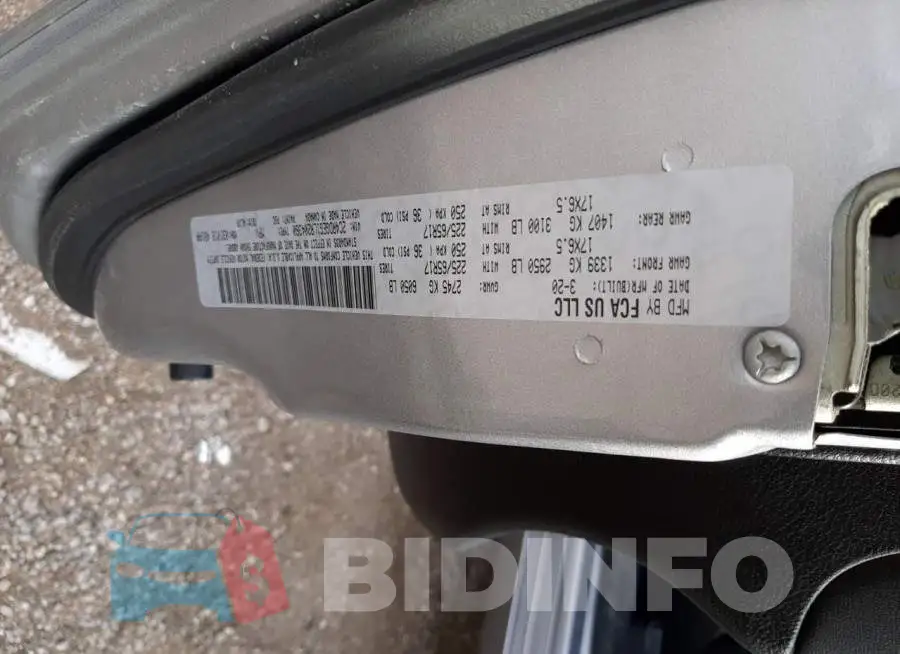 2C4RDGEG1LR204360 Photo# 14
