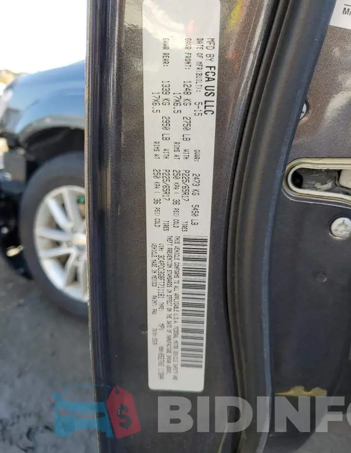 3C4PDCBG8FT711181 Photo# 10
