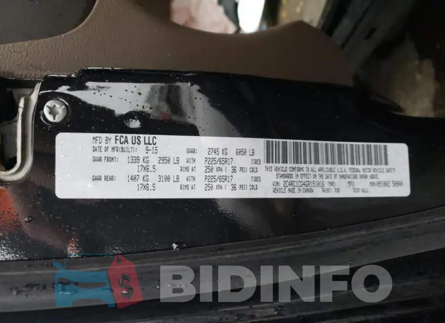 2C4RC1CG4GR151016 Photo# 10