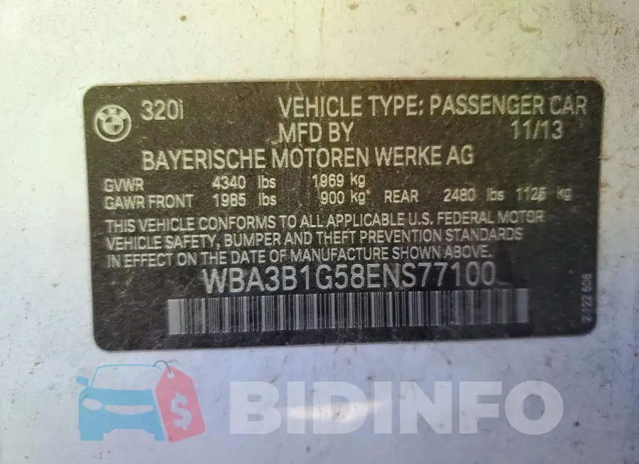 WBA3B1G58ENS77100 Photo# 10