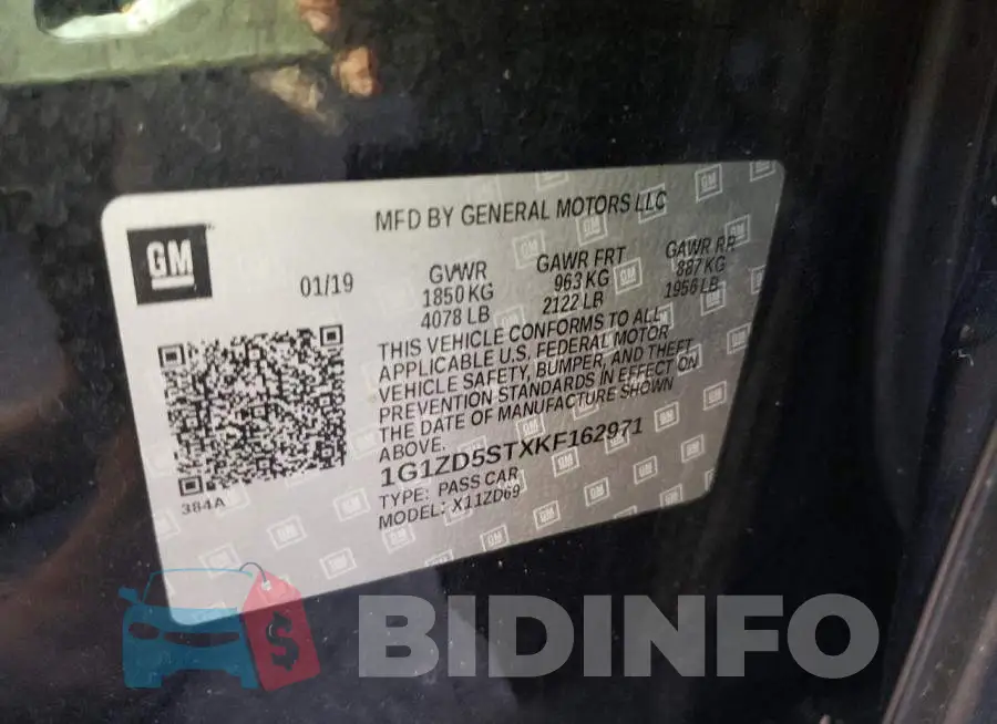 1G1ZD5STXKF162971 Photo# 10