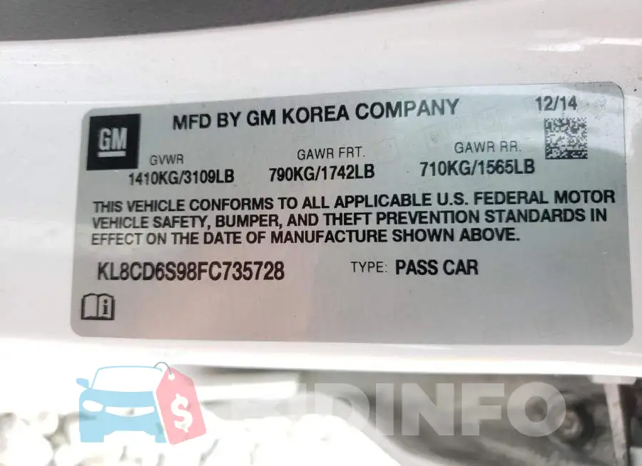 KL8CD6S98FC735728 Photo# 10