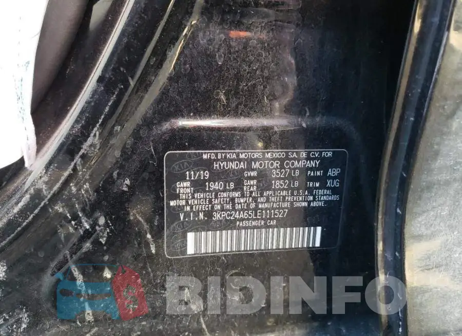 3KPC24A65LE111527 Photo# 12