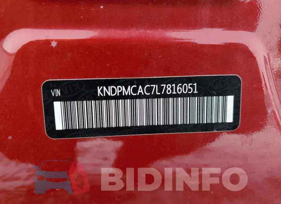 KNDPMCAC7L7816051 Photo# 14