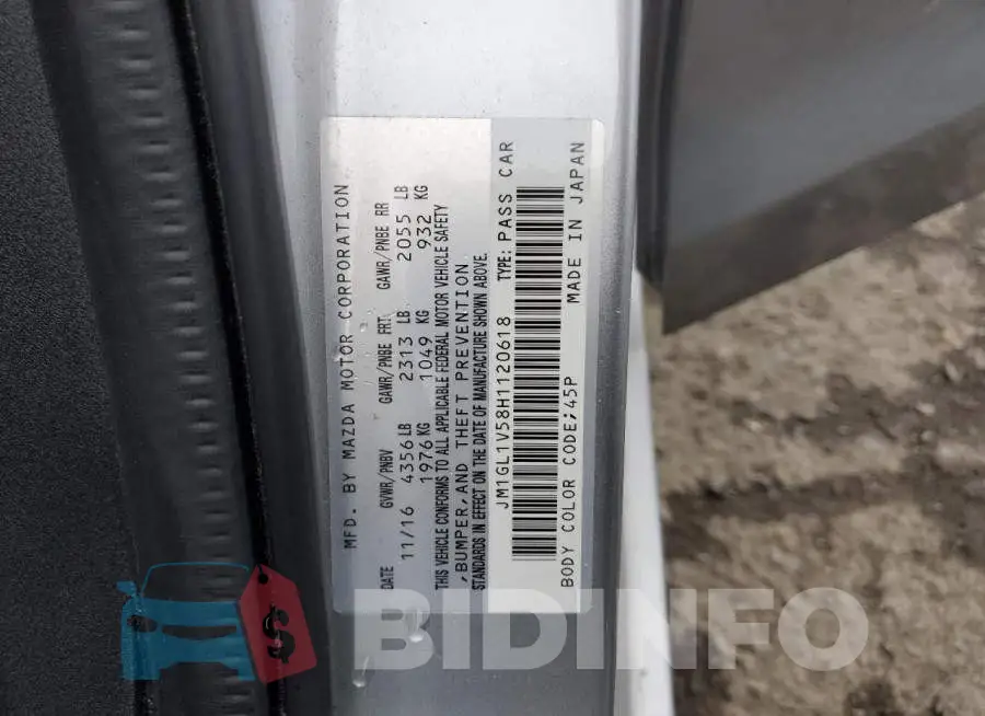JM1GL1V58H1120618 Photo# 12