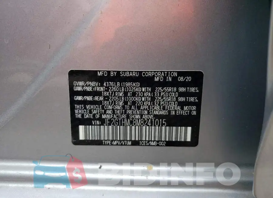JF2GTHMC8M8241015 Photo# 10