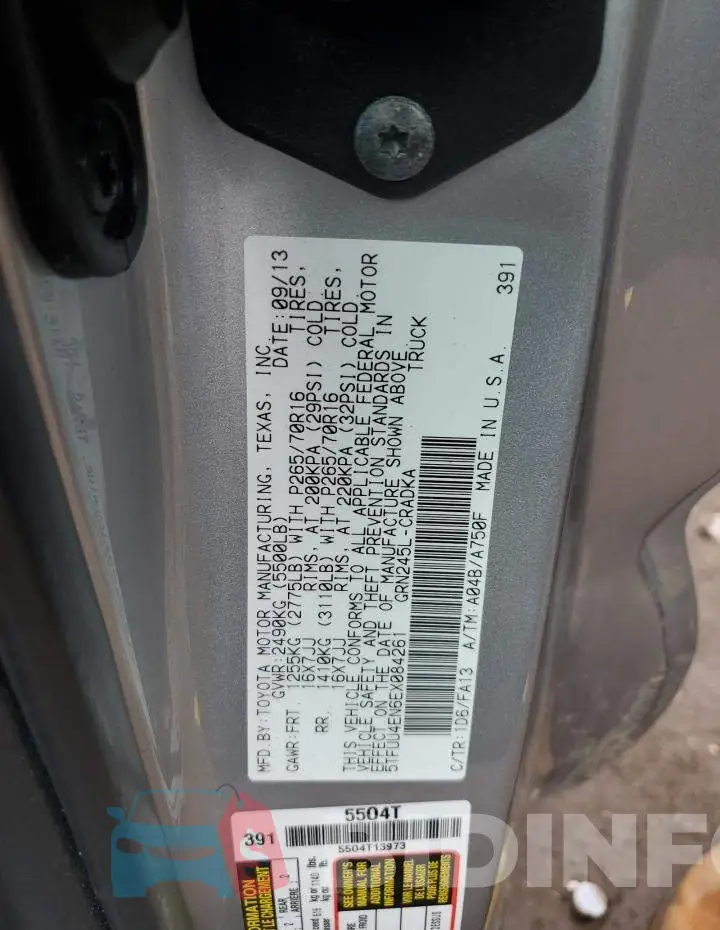 5TFUU4EN6EX084261 Photo# 12