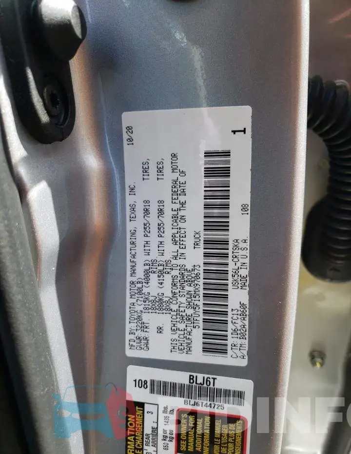 5TFUY5F15MX970673 Photo# 10