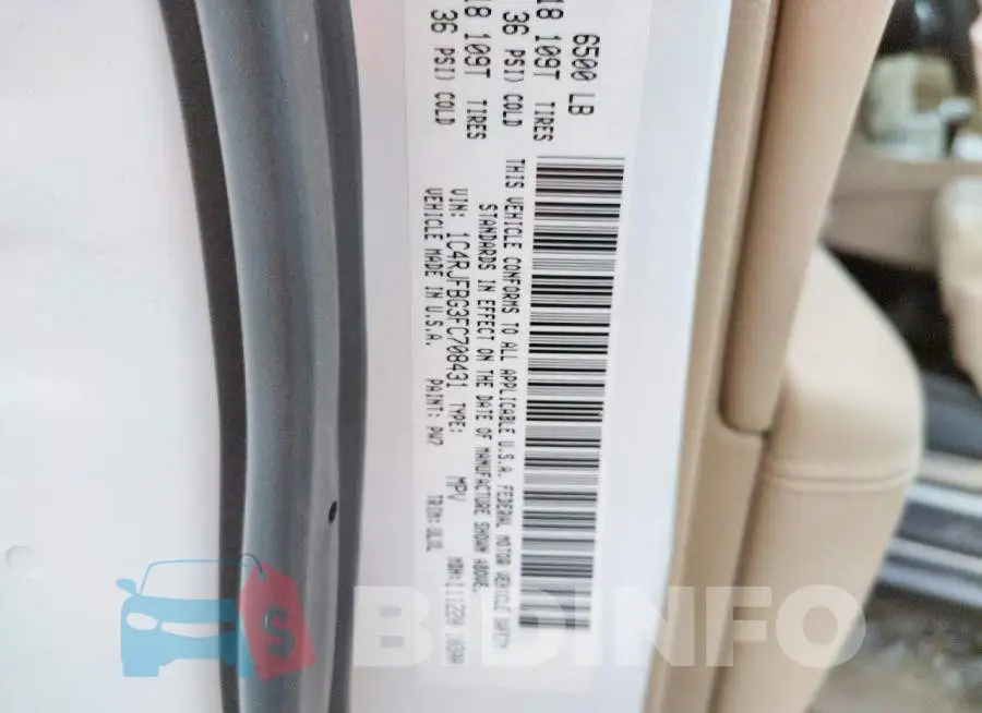 1C4RJFBG3FC708431 Photo# 10