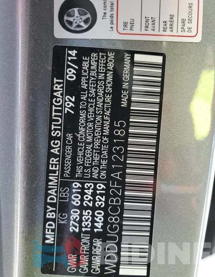 WDDUG8CB2FA123185 Photo# 10