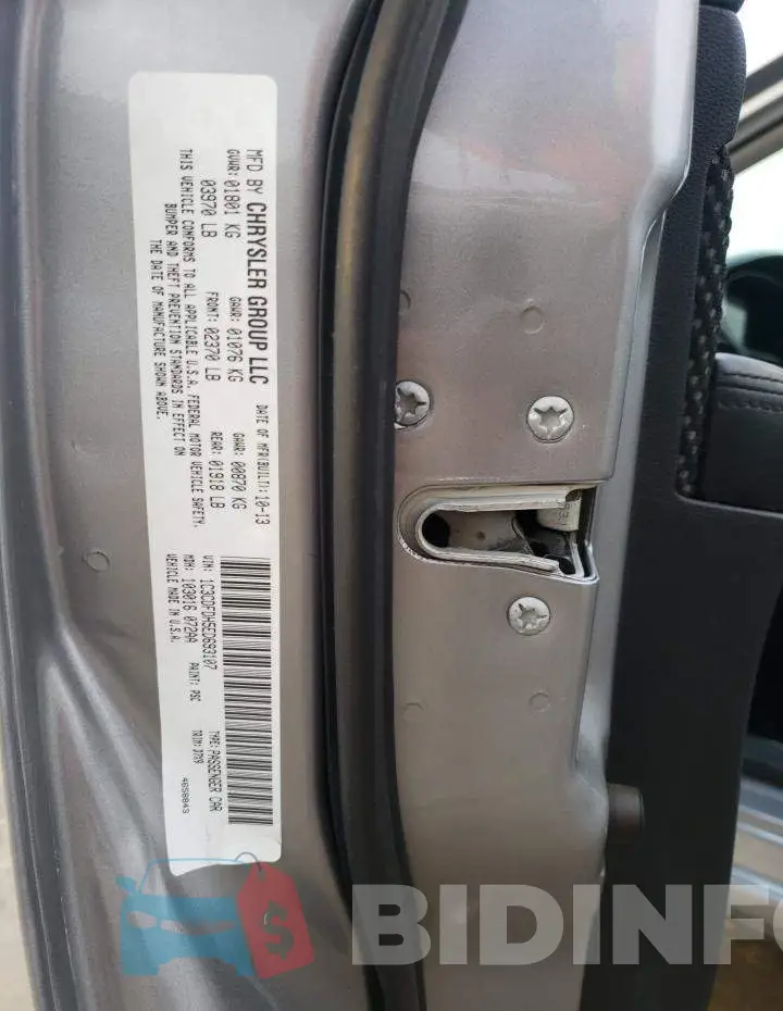 1C3CDFDH5ED693107 Photo# 12
